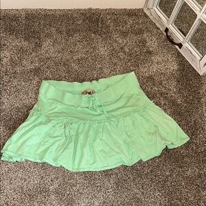 Juicy Couture Mint Green Ruffled Skirt